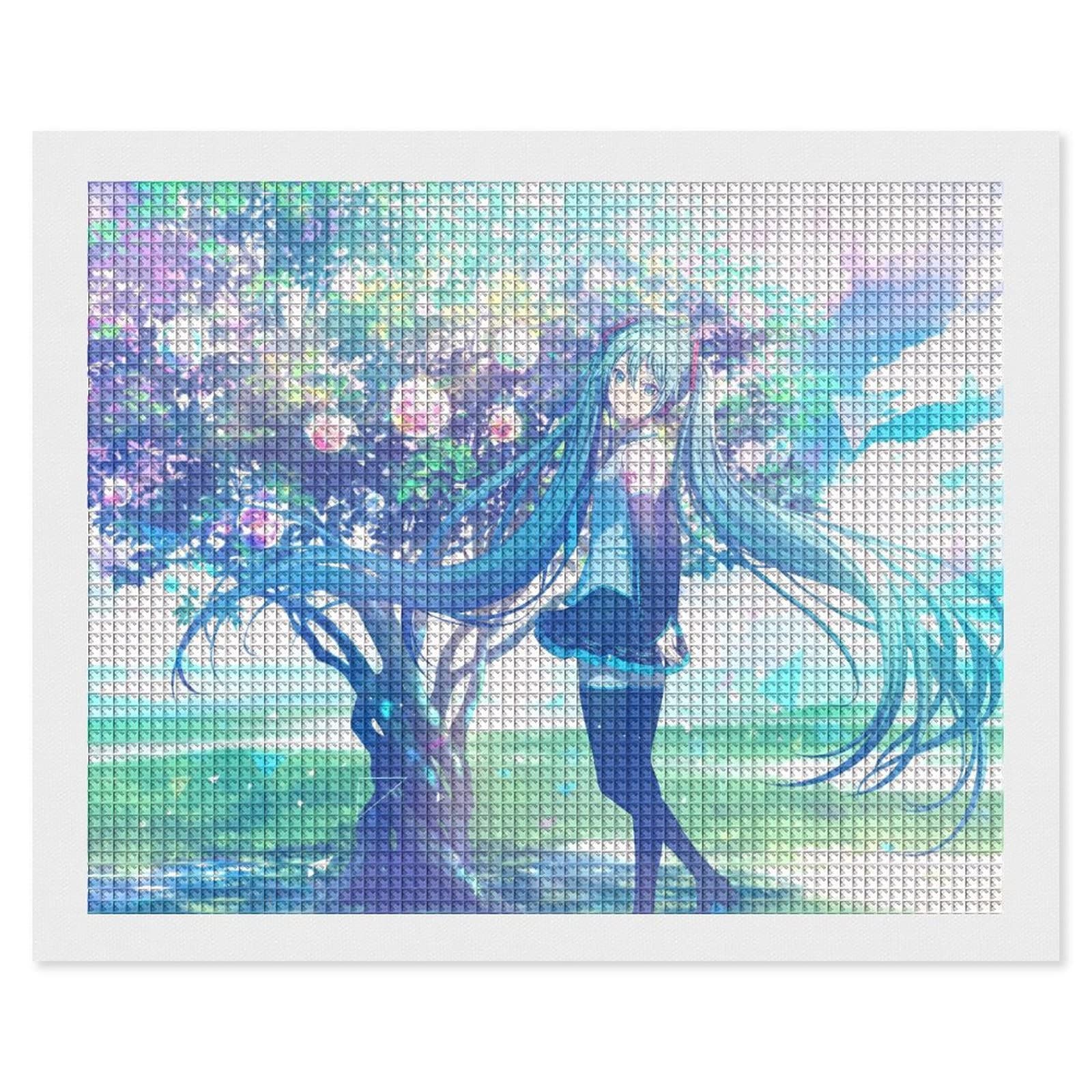 Amazon.co.jp: 初音ミク ダイヤモンドアート 四角いビーズ 