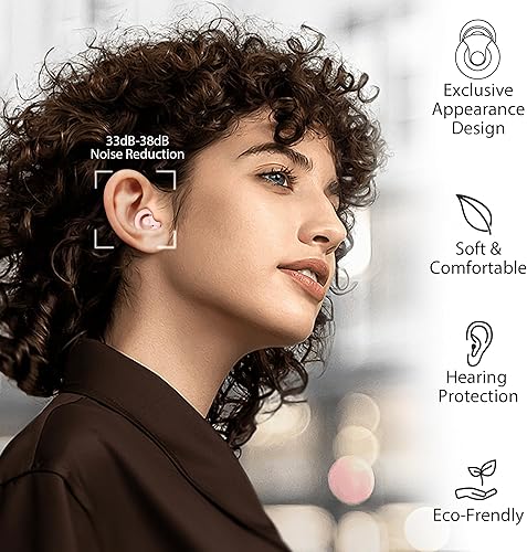 Miniatura 17 de Tapones para los oídos para cancelación de ruido para dormir, 2 pares de tapones para los oídos con reducción de ruido para dormir, enfoque
