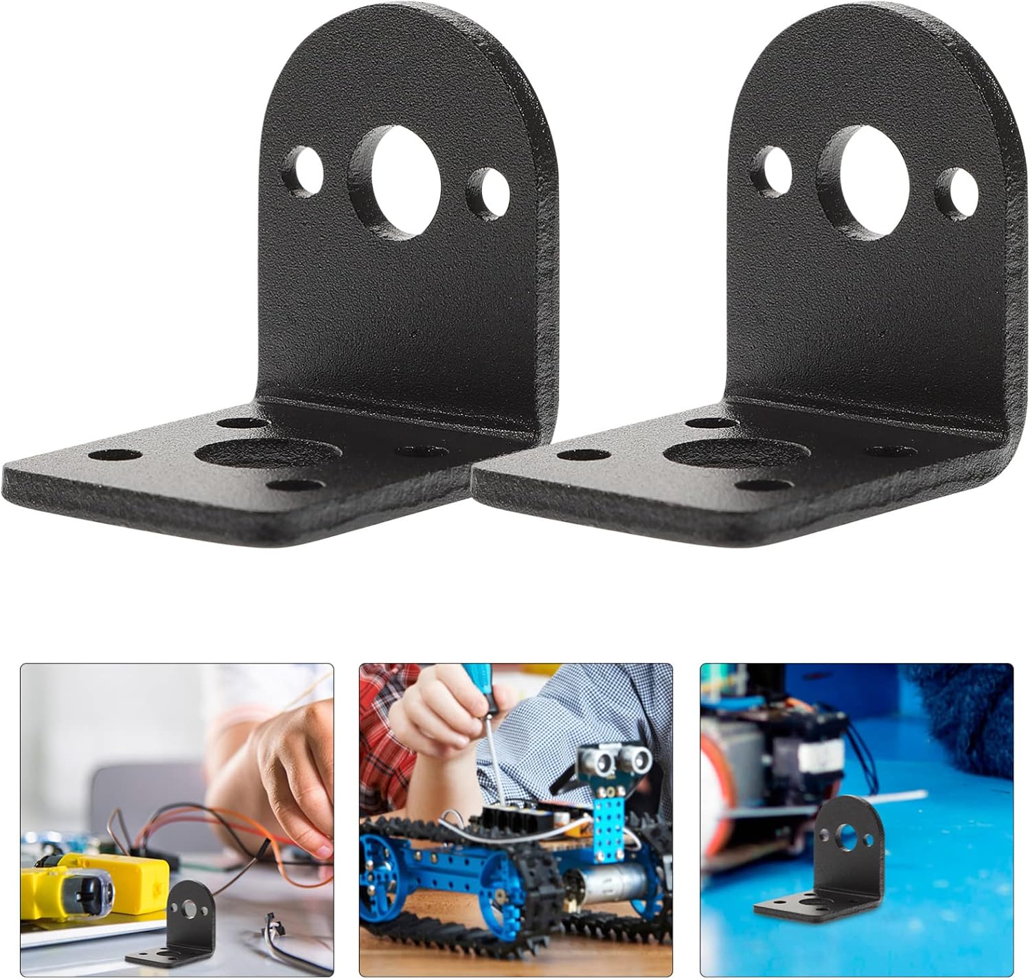 Tofficu Switch Bot Switch Bot Electric Motor 1 Set of Gear Motor Mounting Bracket Motor Bracket Base Motor L Shaped Bracket for Motor Engine Mount Electric Motor Electric Motor : Tools & Home Improvement