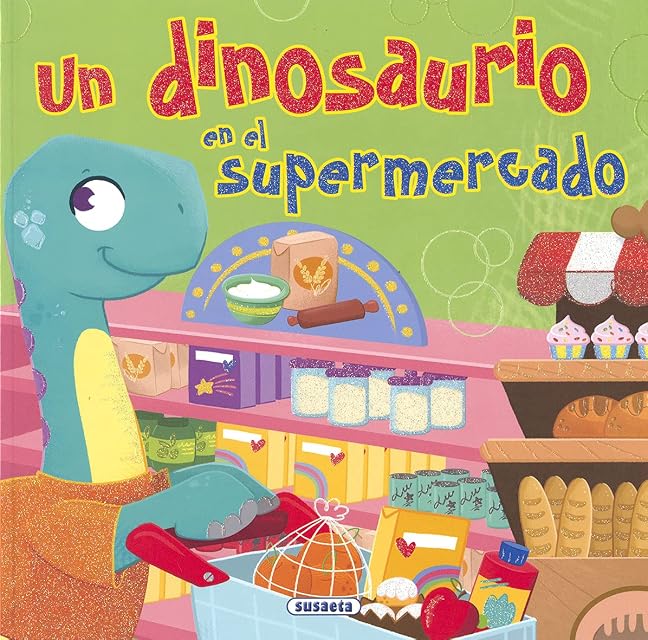 Portada de Un dinosaurio en el supermercado