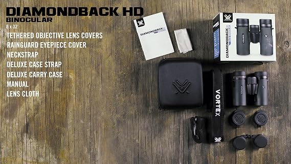 Vortex Optics Diamondback HD 8x32 Binoculars