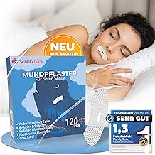 Schutzblick® Premium Mundpflaster schlafen - Schlaf Mundpflaster gegen Schnarchen - 120er Set Anti Schnarch Pflaster - Mouth Tape for Sleeping - Schnarchpflaster für erholsamen Schlaf - Mund Tape
