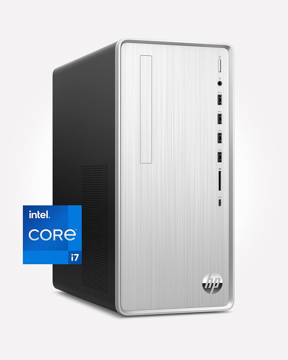 HP ProDesk 600 Microtower Business Desktop Computer, 32GB DDR4 RAM, 1TB PCIe SSD, Intel 6-Core i5-10400F, GeForce GT 610 2GB, WiFi Adapter, RJ45, HDMI, DVI-I Port, VGA, Type-C, Windows 11 Pro