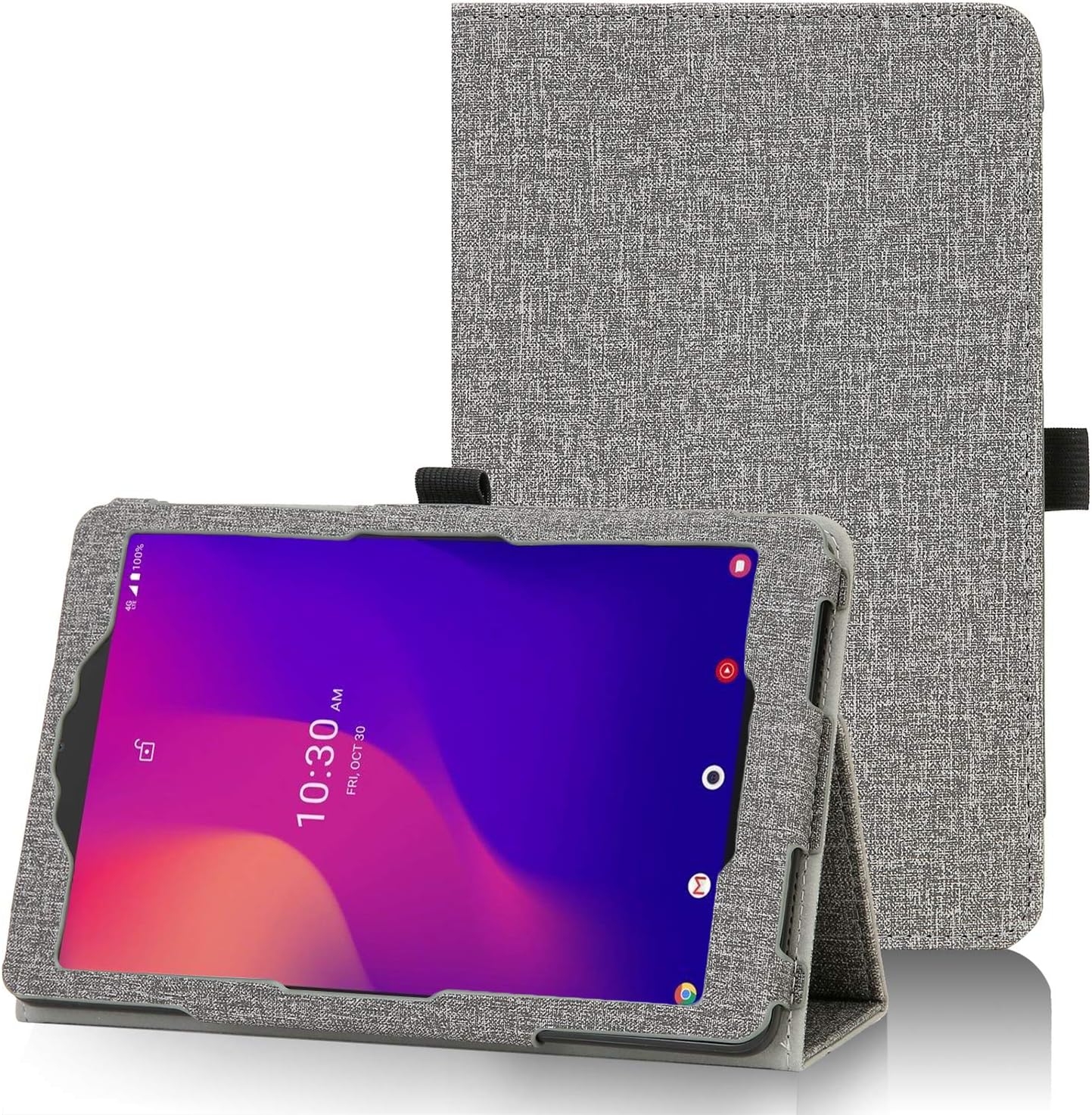 Caweet Joy Tab 2 / TCL Tab 8 Tablet Case, Leather Stand