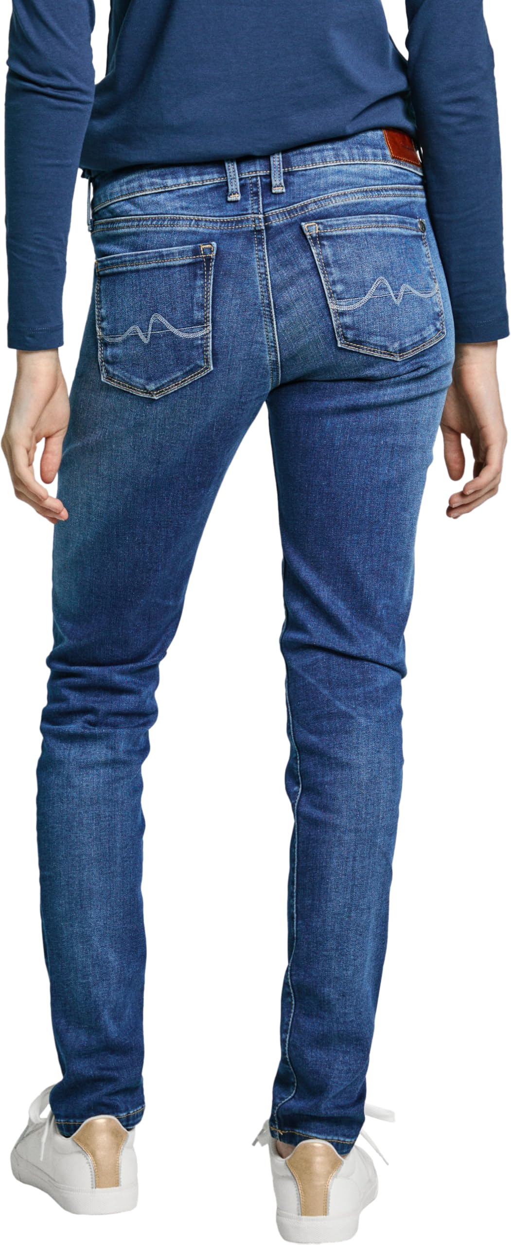 Pepe Jeans Soho, Jeans Mujer, Azul (Denim-z63), 26W / 32L