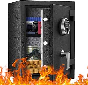 WASJOYE 指紋認証式 金庫 耐火引き出し内蔵 火災対策金庫 家庭用 業務用 Amazon.co.jp: WASJOYE 耐火金庫 指紋認証式 火災対策可 A4
