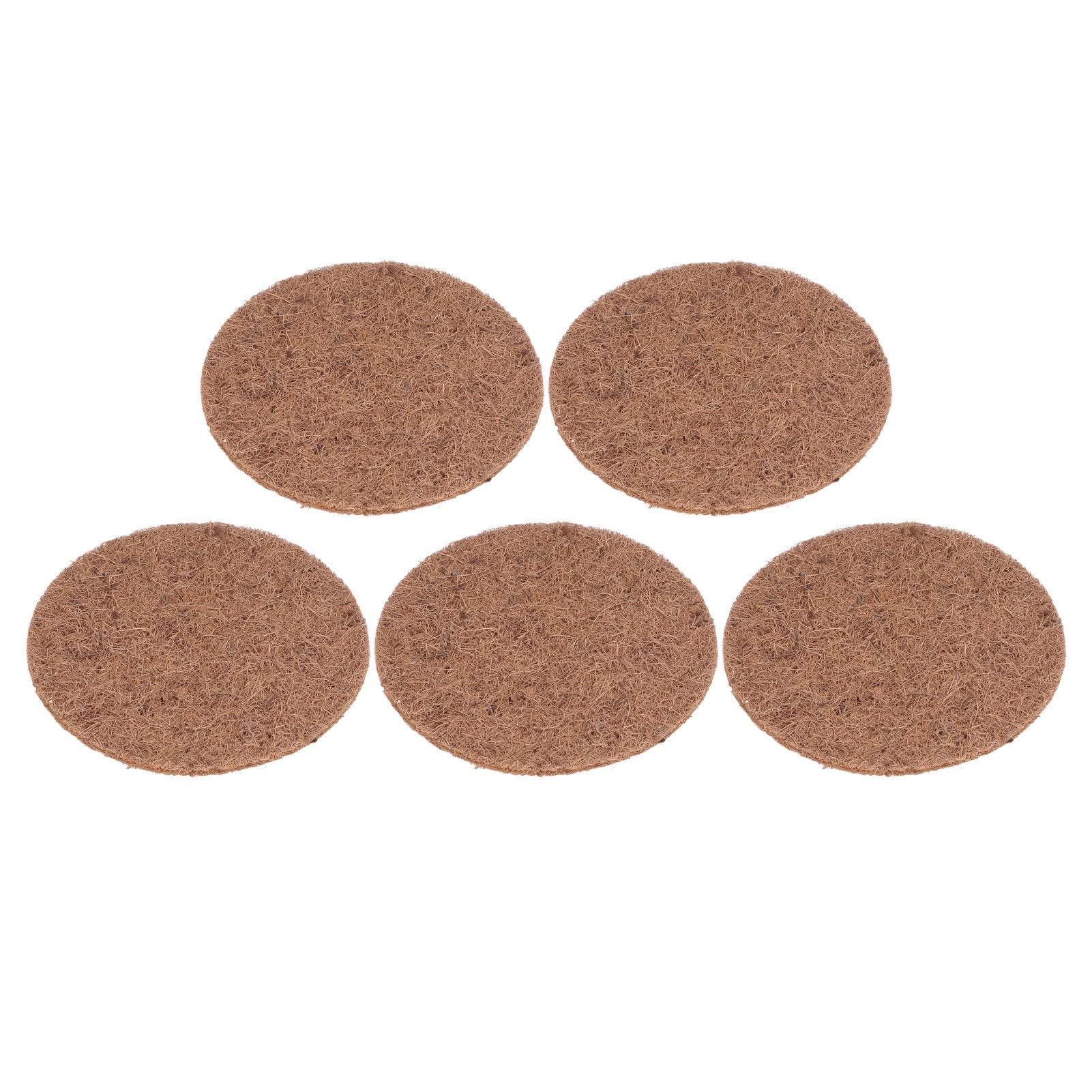 Pilipane Bird Eggs Mat Reed Leaves Material Wear Soft Comfortable Bird Nesting Pads for Small Furry Pets 5pcs