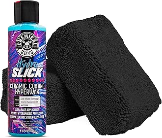 Chemical Guys HydroSlick 8 oz with 2 Applicators - Long Lasting Ceramic Coating Sealant for Cars, Trucks & More - Provides Extreme Gloss and Protection - WAC241