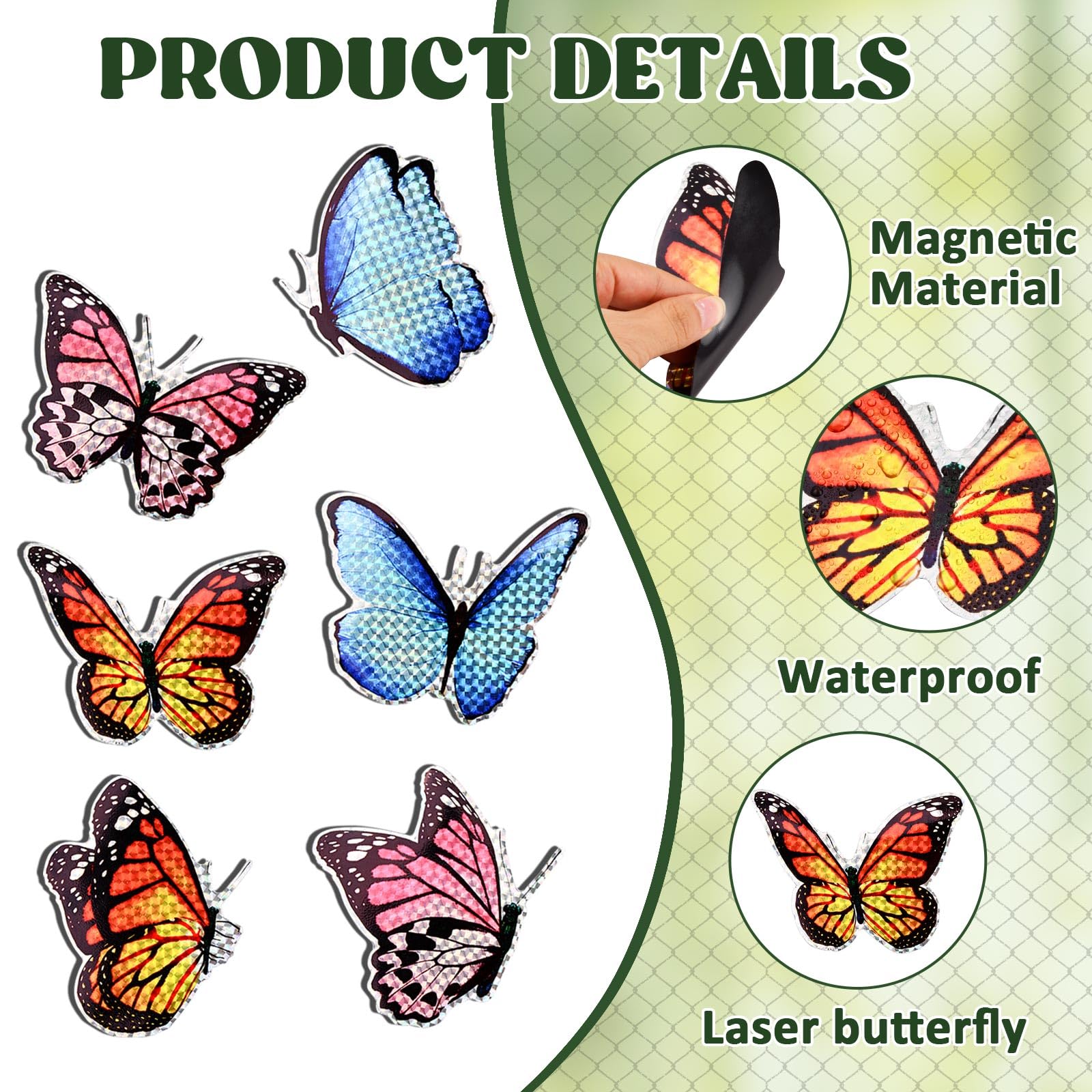 Screen Door Saver Magnets – Fabriqués Aux États-Unis – Empêchent