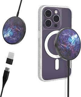 Smartish Magnetic Wireless Charger Compatible with MagSafe - Charge Dinghy - 7.5W Fast Charging for iPhone 13/12 Series/Ai... Price In India