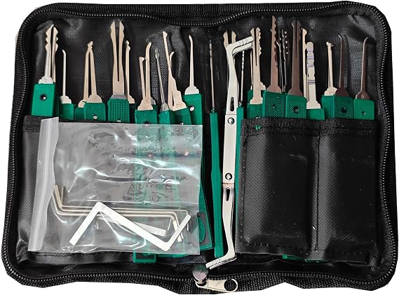Professional Locksmith Tools Klom Lock Pick Pickset Tooling System Training Skill Set, Lockpicking Picker