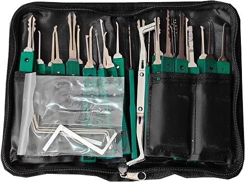 Professional Locksmith Tools Klom Lock Pick Pickset Tooling System Training Skill Set, Lockpicking Picker