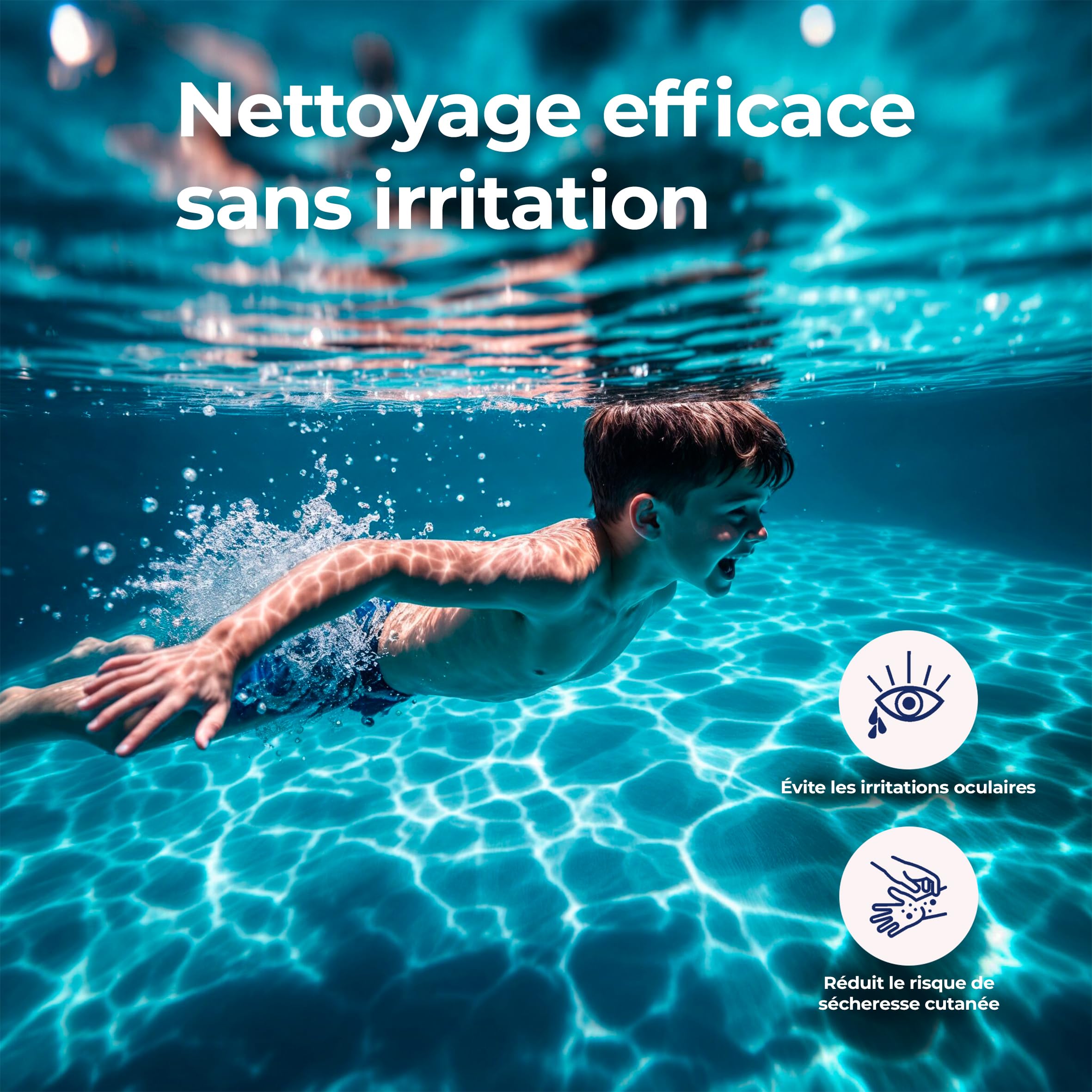 GRE 76024 - Brome en Pastilles. Désinfection efficace de l’eau de la piscine sans chlore, sans odeurs ni irritations. Idéal pour piscines et spas – 5 kg.