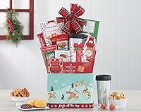 Vista 2 de The Coffee, Tea & Cocoa Holiday Tote de Wine Country Gift Baskets