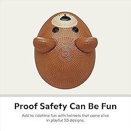 Schwinn Classic Bike Helmet for Kids, 3D Teddy Bear Design, 44 - 50 cm Helmet for Kids Ages 1-3, Lightweight, Adjustable Dial, Interior Padding, Lower Molded Shell, Infant Bike Helmet