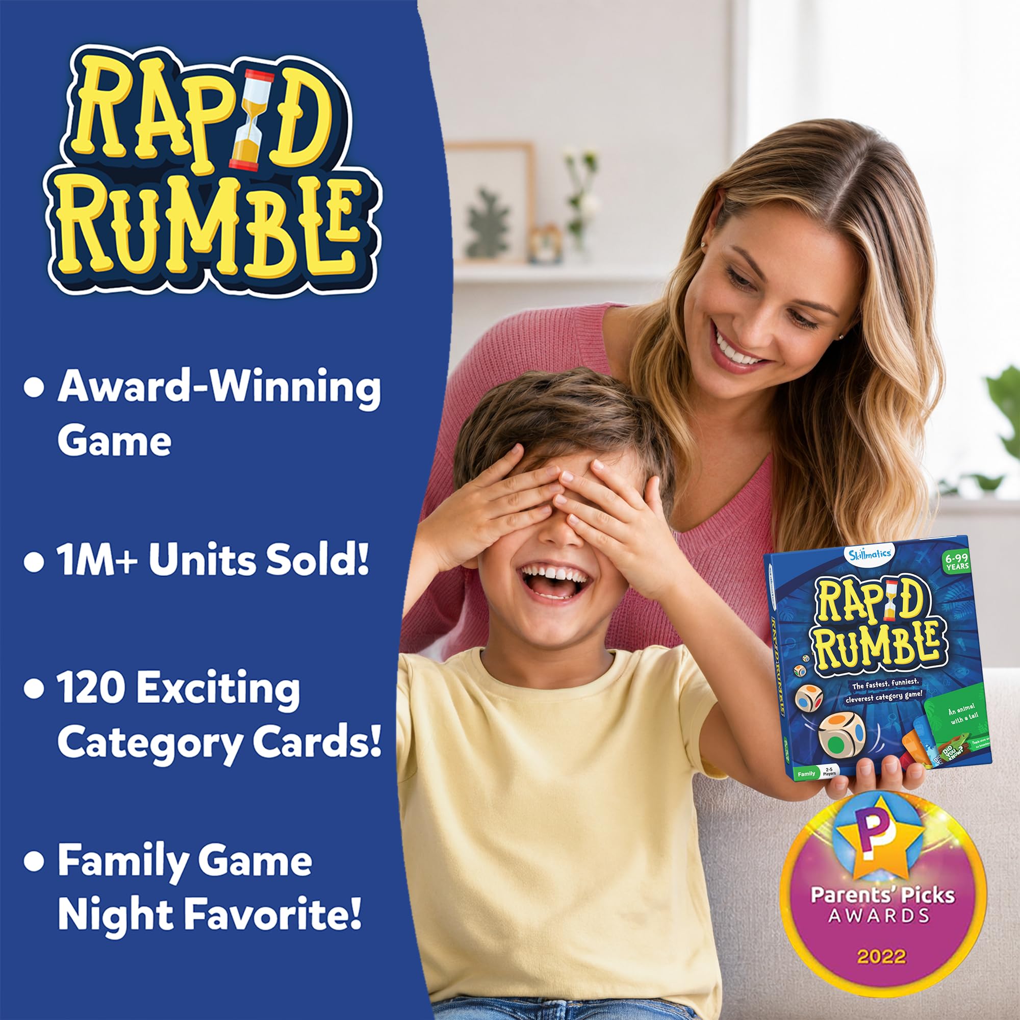 Skillmatics Rapid Rumble – Fun Board & Card Game, Gift for Boys & Girls — Amazon image 3