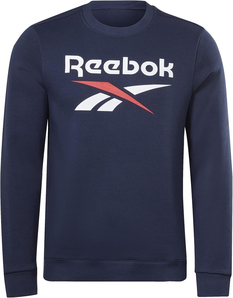 Reebok Men's Big Logo Crewneck Sweatshirt