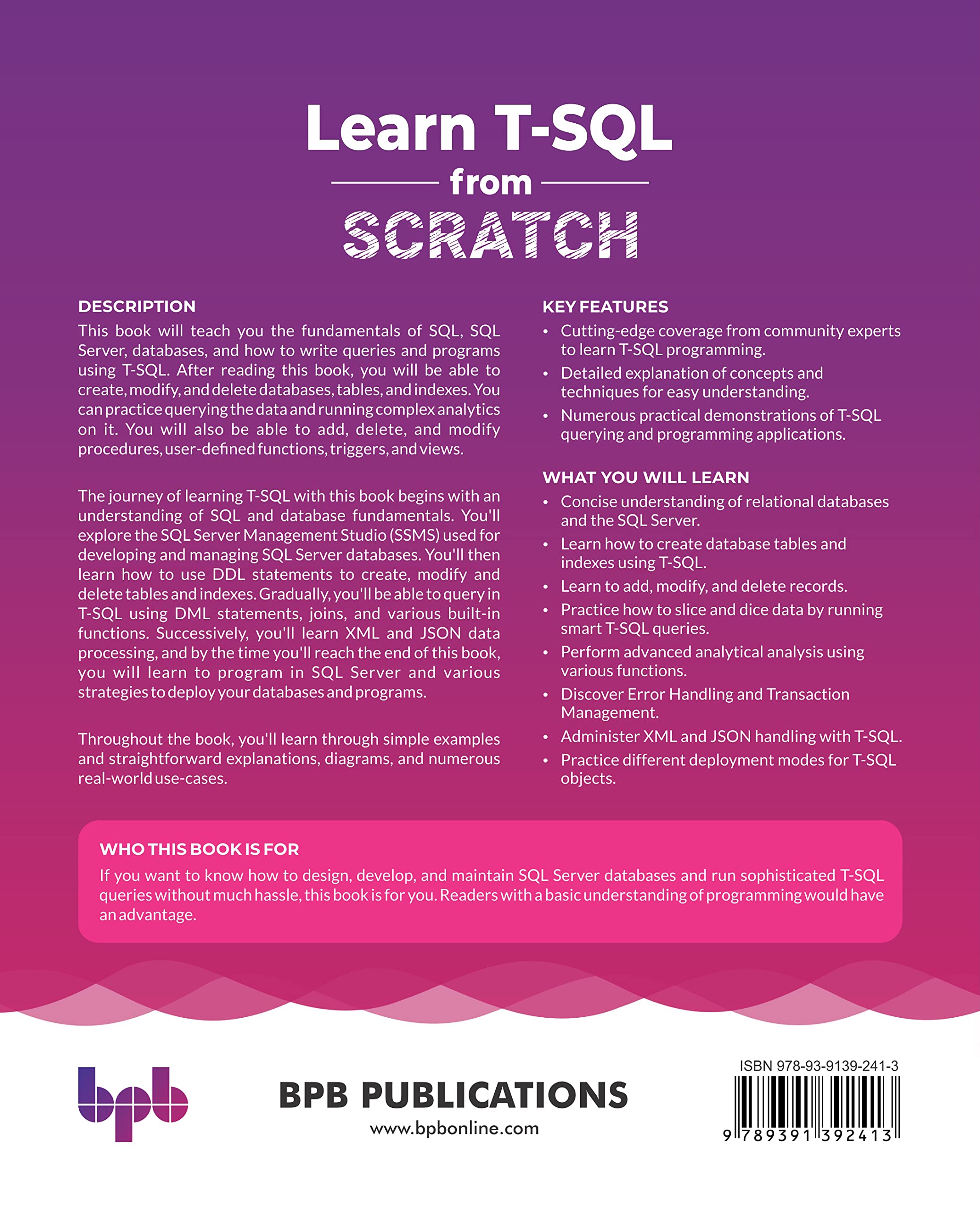 Learn T-SQL from Scratch 1
