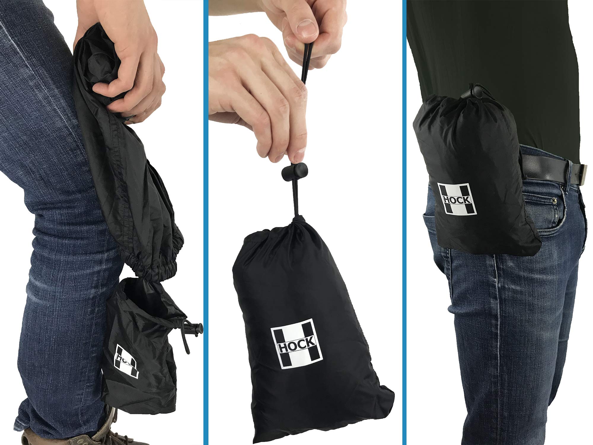 HOCK Pantalon de pluie unisexe « Comfort Klima » avec fessier renforcé – Vêtement de pluie de qualité supérieure 100 % étanche pour homme et femme