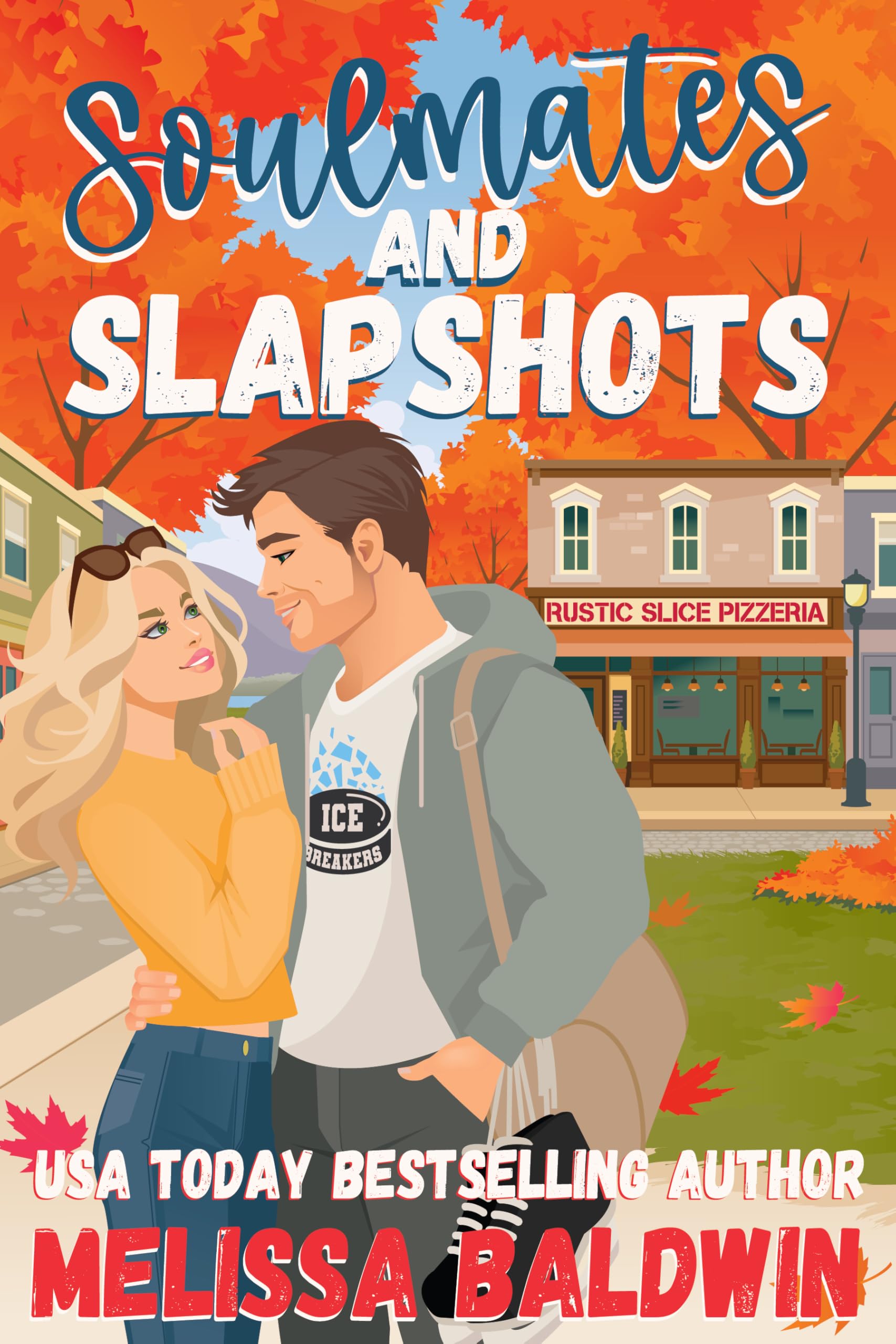 Soulmates and Slapshots: A Sweet Small Town Hockey Romcom