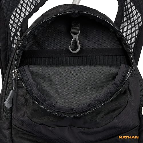 Miniatura 4 de Nathan Chaleco de hidratación para correr con bolsa de 2 litros incluida. Mochila con válvula de mordida para beber - Bolsillo compatible con