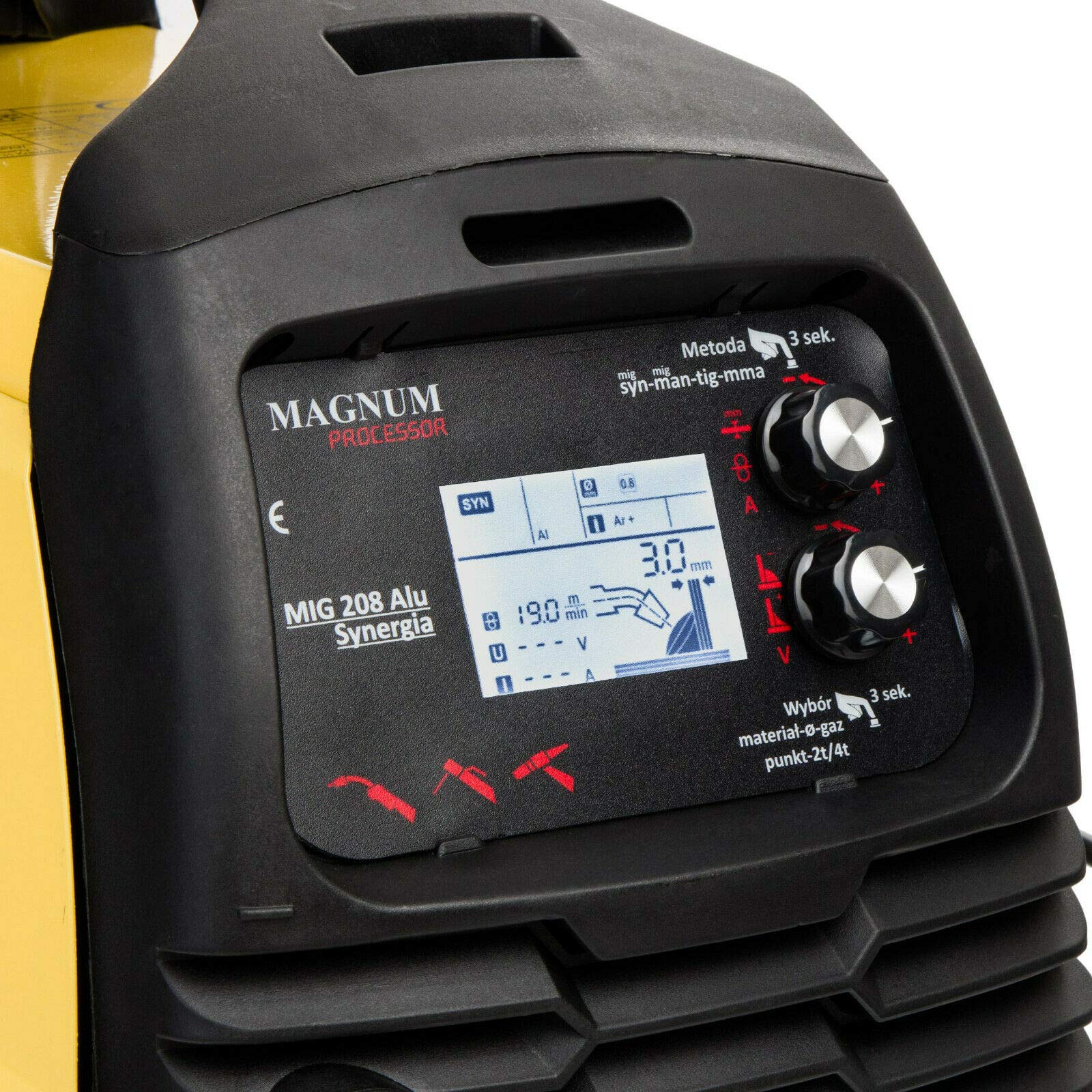 MIG Welder Inverter Multi Process Inverter Welder 3 in 1 IGBT Synergy