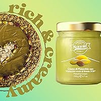 Vista 7 de Sanniti Marullo Crema de pistacho siciliano para untar de pistacho verde di Bronte DOP, 6.7 oz
