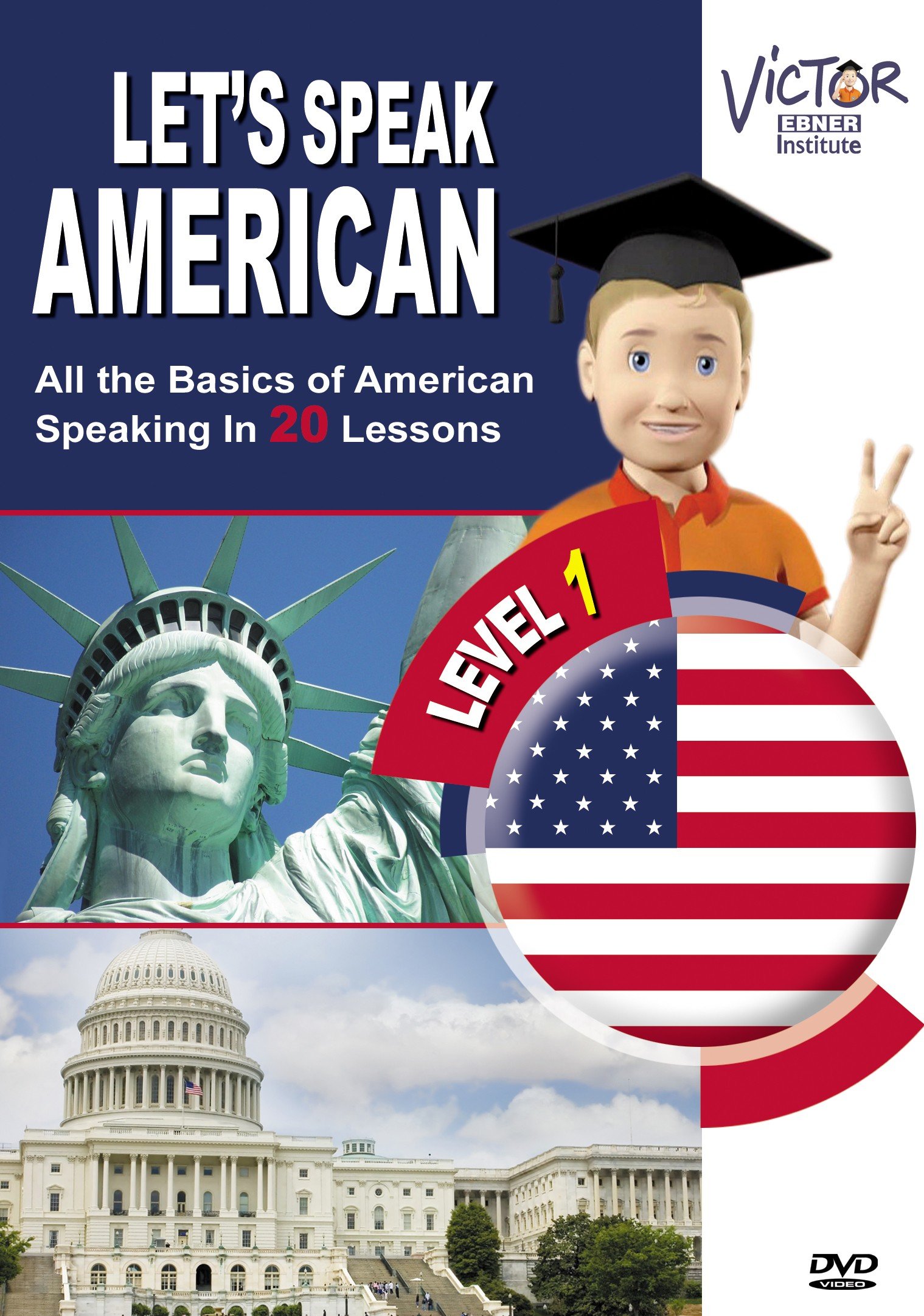 Let's Speak American with Victor: Levels 1 & 2 [DVD]