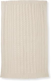 Burt's Organic Cotton Cable Knit Baby Blanket