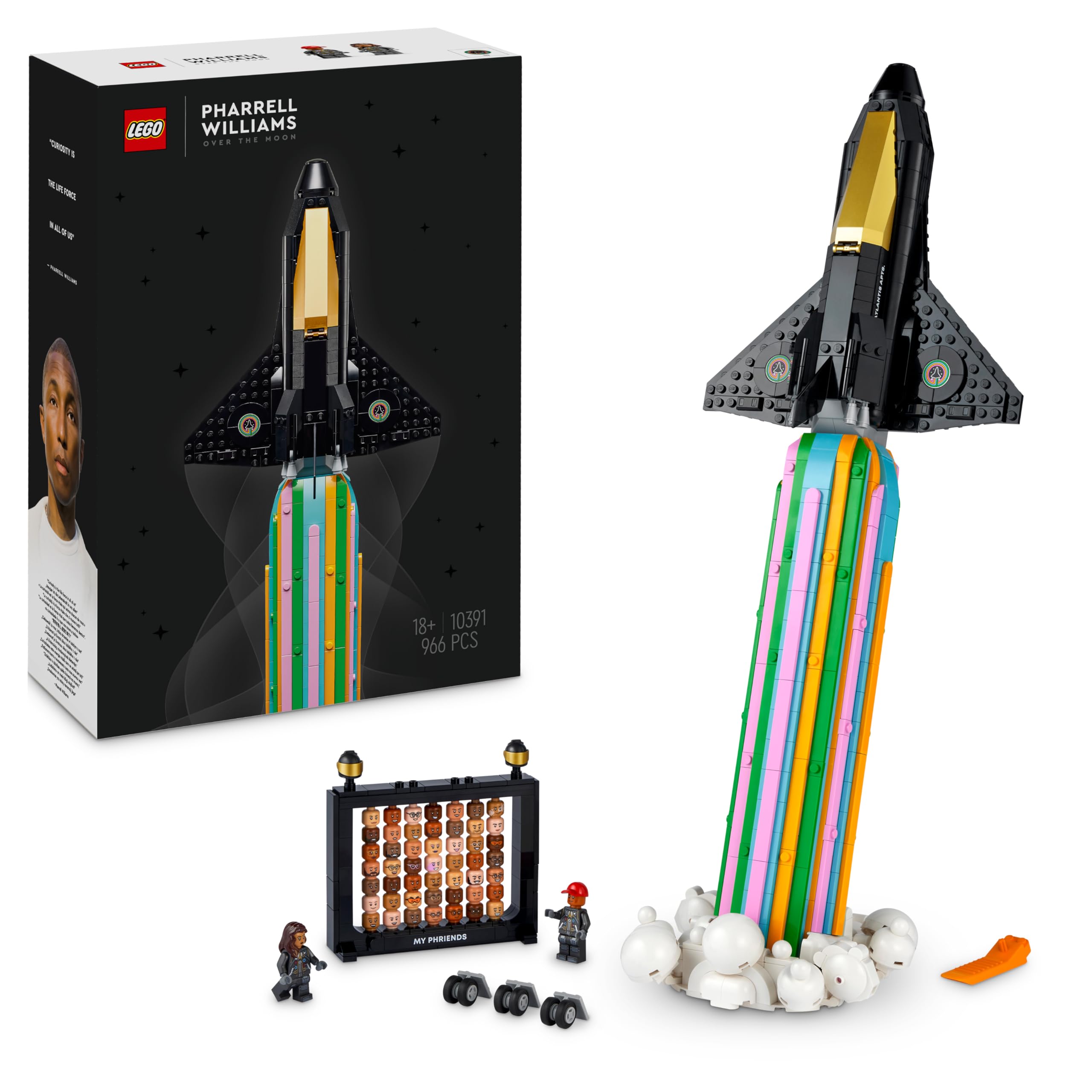 Photo 1 of Lego 10391 Pharrell Williams Moon World Toy Toy Birthday Present Block Mother's Day Father's Day Men Women Universe