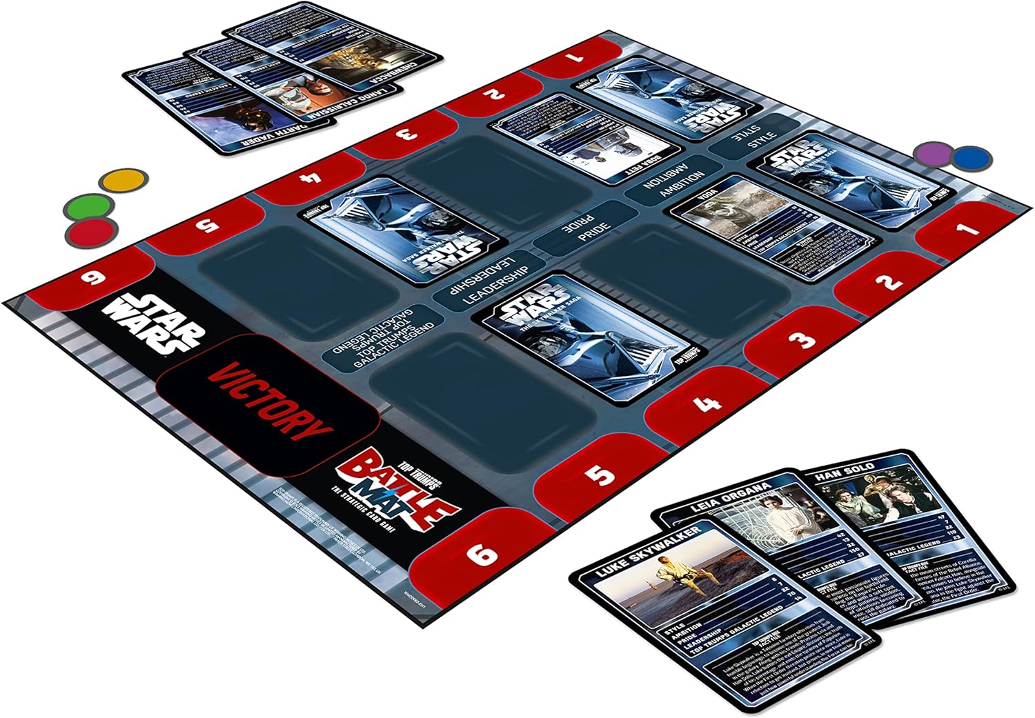 Star Wars Top Trumps Battle Mat Card Game