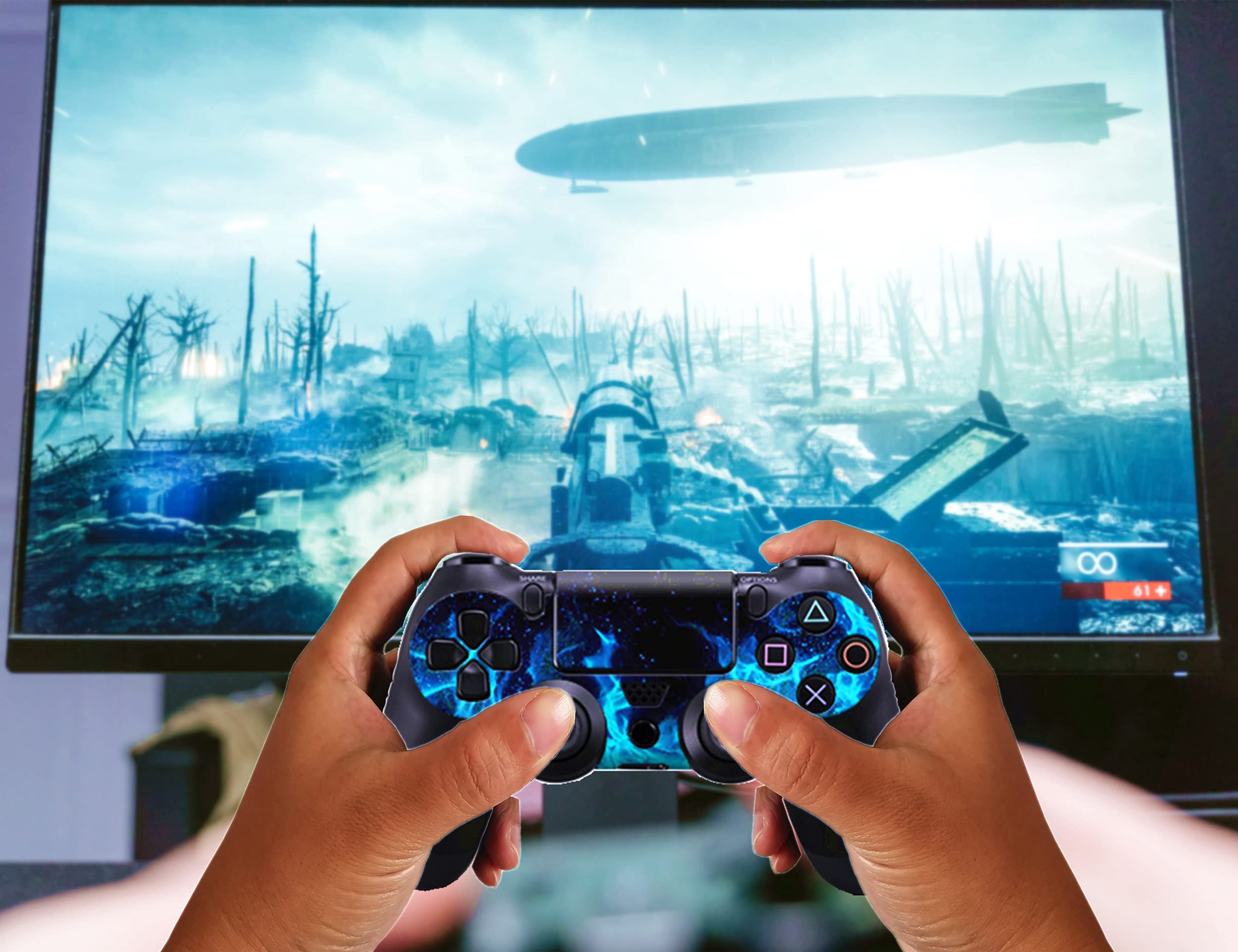 Busca Skin Adhesivo 3m Joystick Ps4 Play 4 Control Ploteo Calco A La - Foto 6