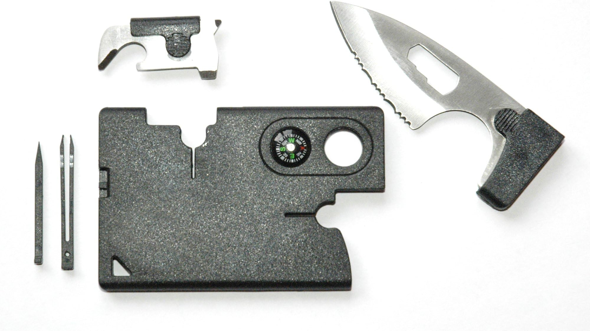 Pocket Credit Card Companion Survival Kit with 9 Essential Tools