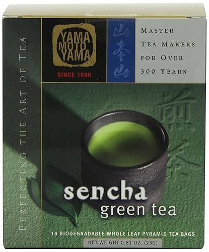Miniatura 3 de Yamamotoyama - Bolsa de té verde con pirámide de manzana Matcha 10 unidades