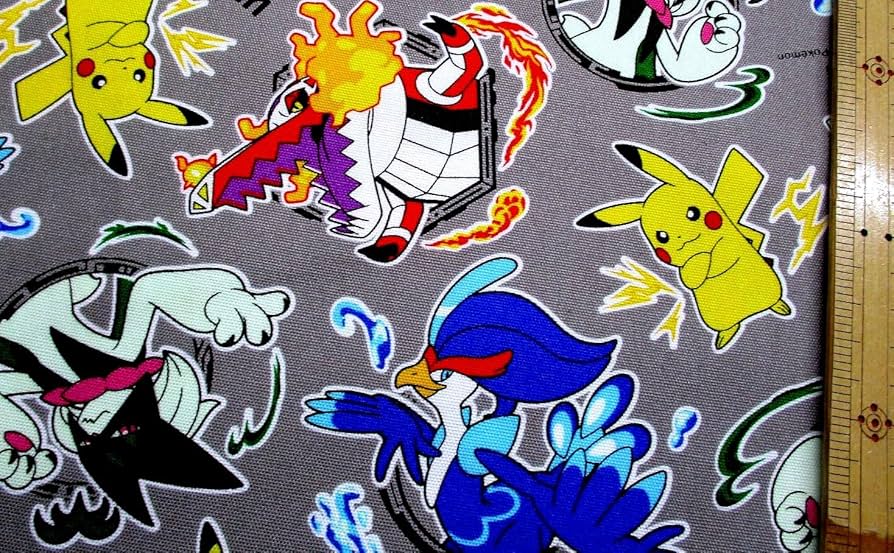 Amazon | ＜ 40cm単位で販売 ＞ キャラクター 生地 ポケット