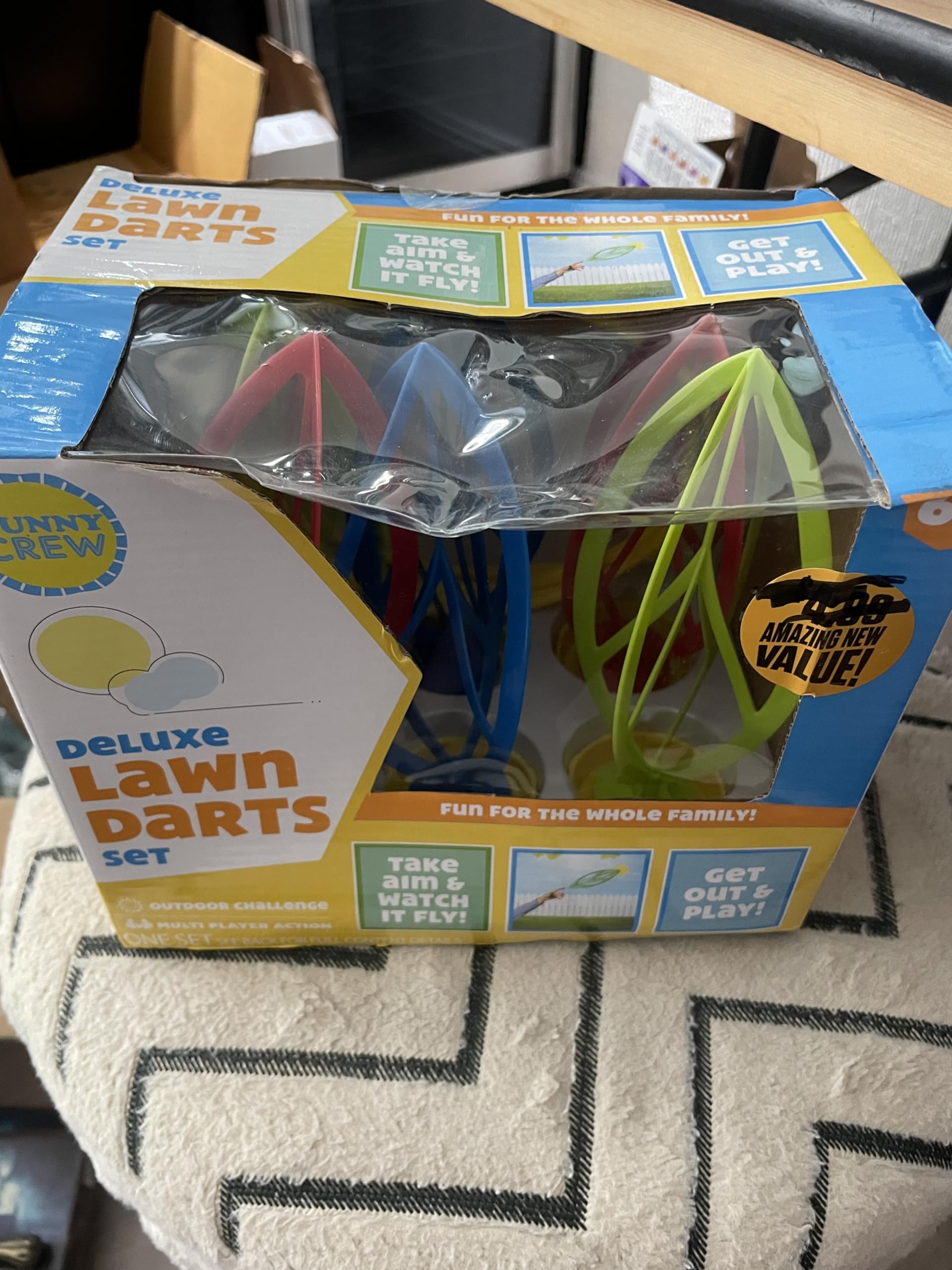 Sunny crew Lawn Darts Set, 2 Pieces, Deluxe Dirty Dancing Toys