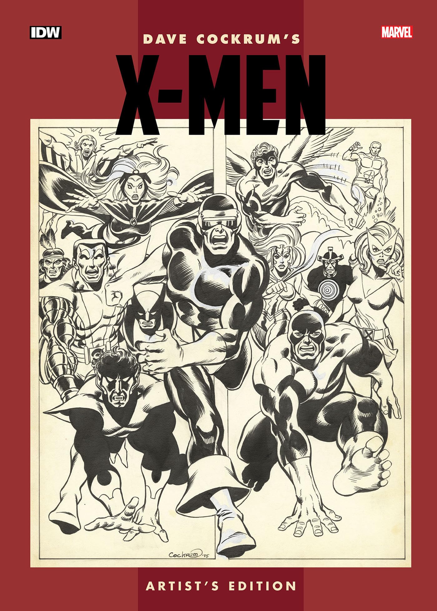 IDW Publishing Dave Cockrum's X-Men Artist's Edition