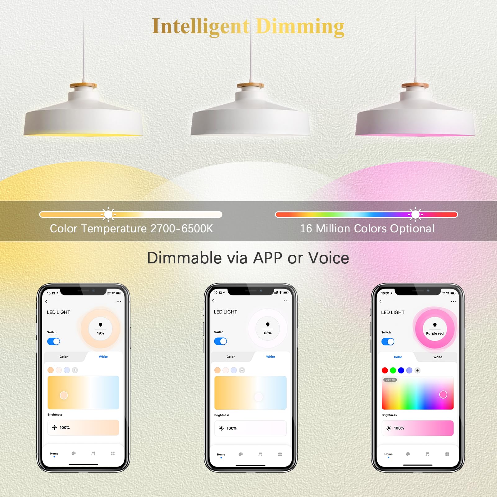 DiCUNO MR16 Smart Bulb 5W, GU5.3 LED WiFi Light, AC/DC 12V, 40W Equivalent, Compatible with Alexa, Google Home - Image 2