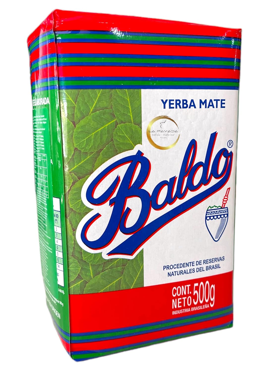 Baldo Yerba Mate Uruguayan Traditional Cut, 500 kg - Pack of 6