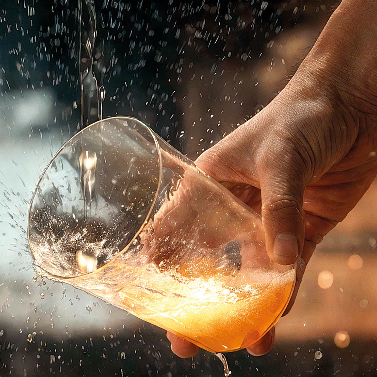 Lot de 100 verres à cidre en plastique réutilisables - 600 ml - Verres recyclables - Gobelets à cidre - Grand verre pour eau, rafraîchissements, café, cocktails, fêtes et restauration