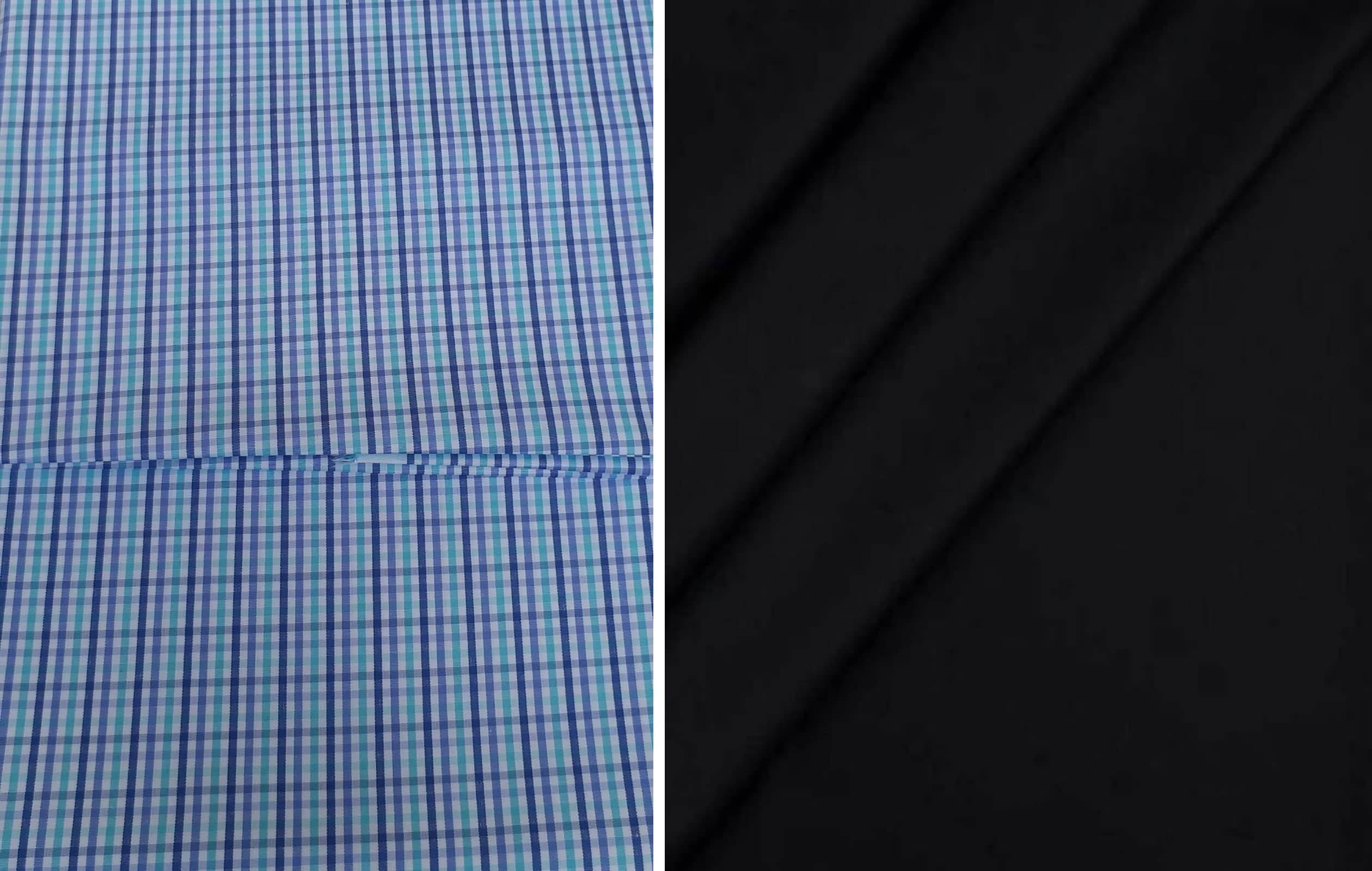 Pri & Su CottLinns Combo of Cotton Checkered Shirt Fabric 800074 & Trouser 90009-image-49