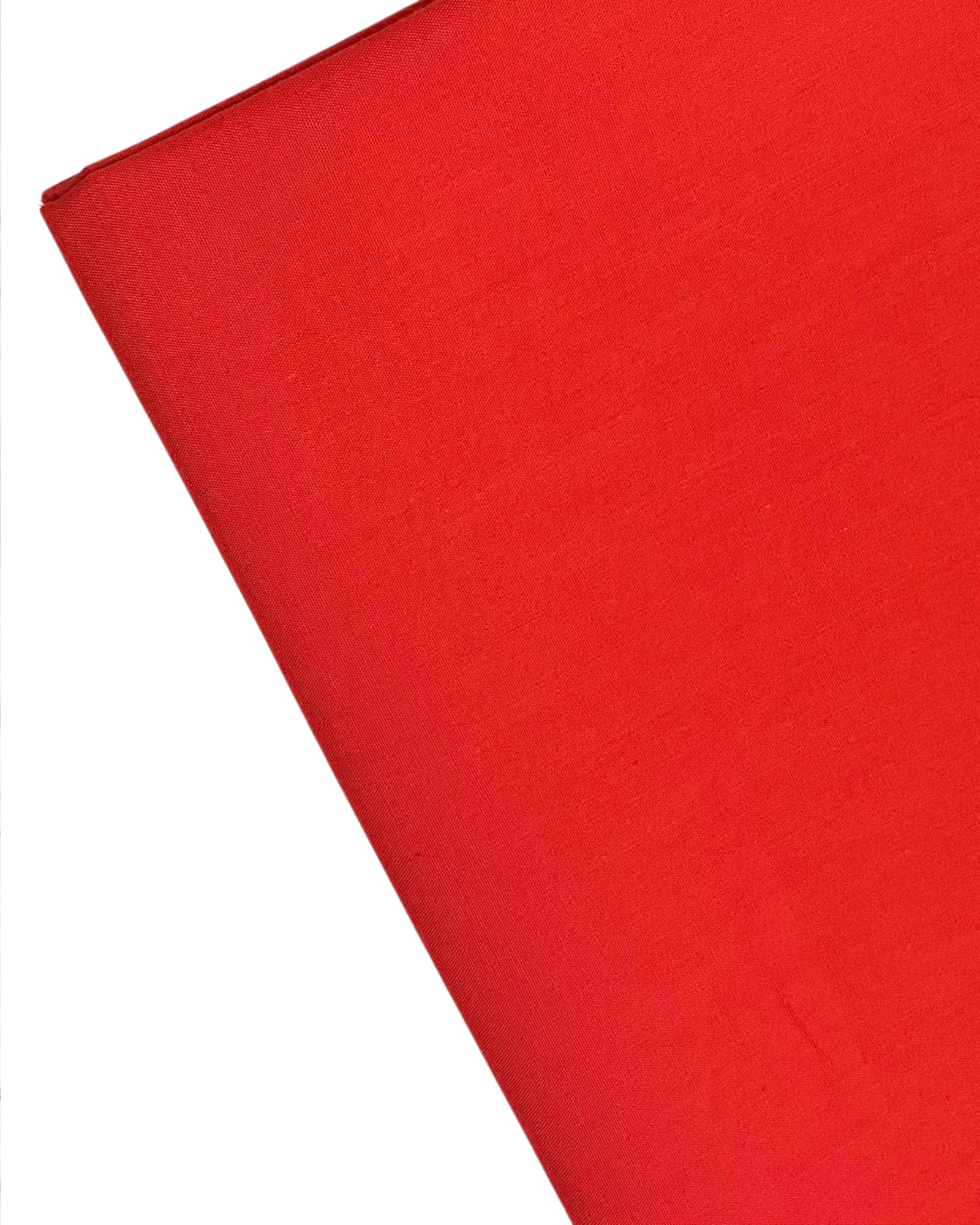 Dhs Red Plain Fabric, 112 Cm Wide, For Dressmaking, Art & Craft, Sewing, 0.5 Metre