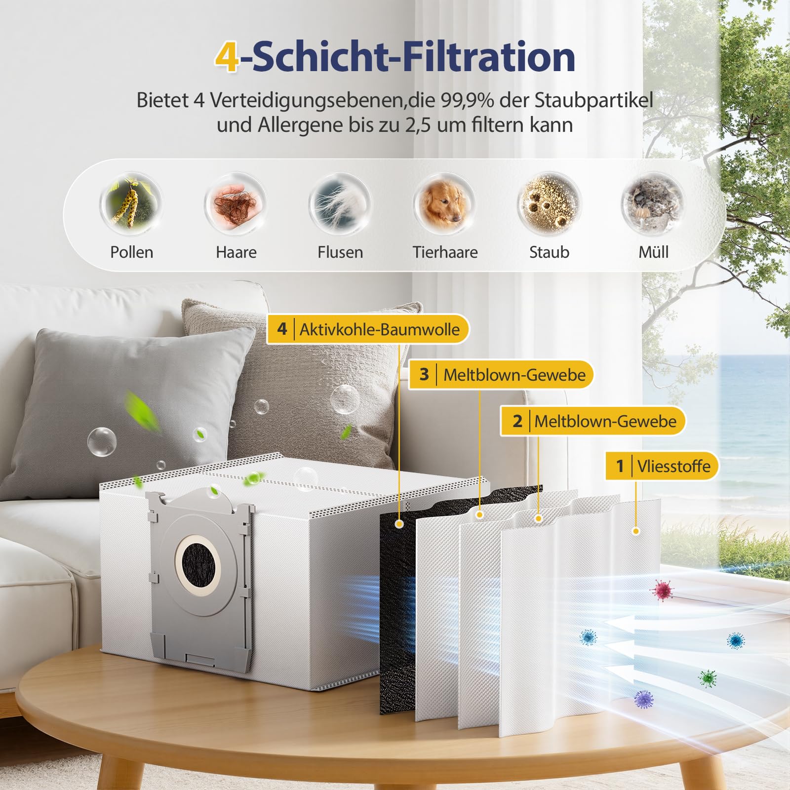 Zestaw akcesoriów do robota odkurzającego Ecovacs Deebot X9 PRO Omni