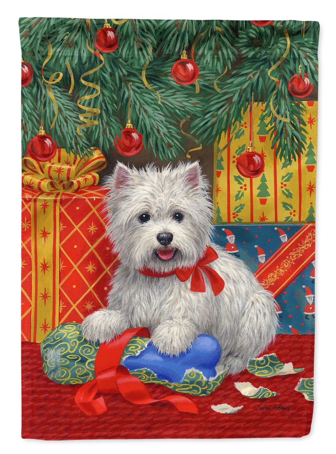 Drapeau de Maison Westie Caroline's Treasures ASA2080CHF