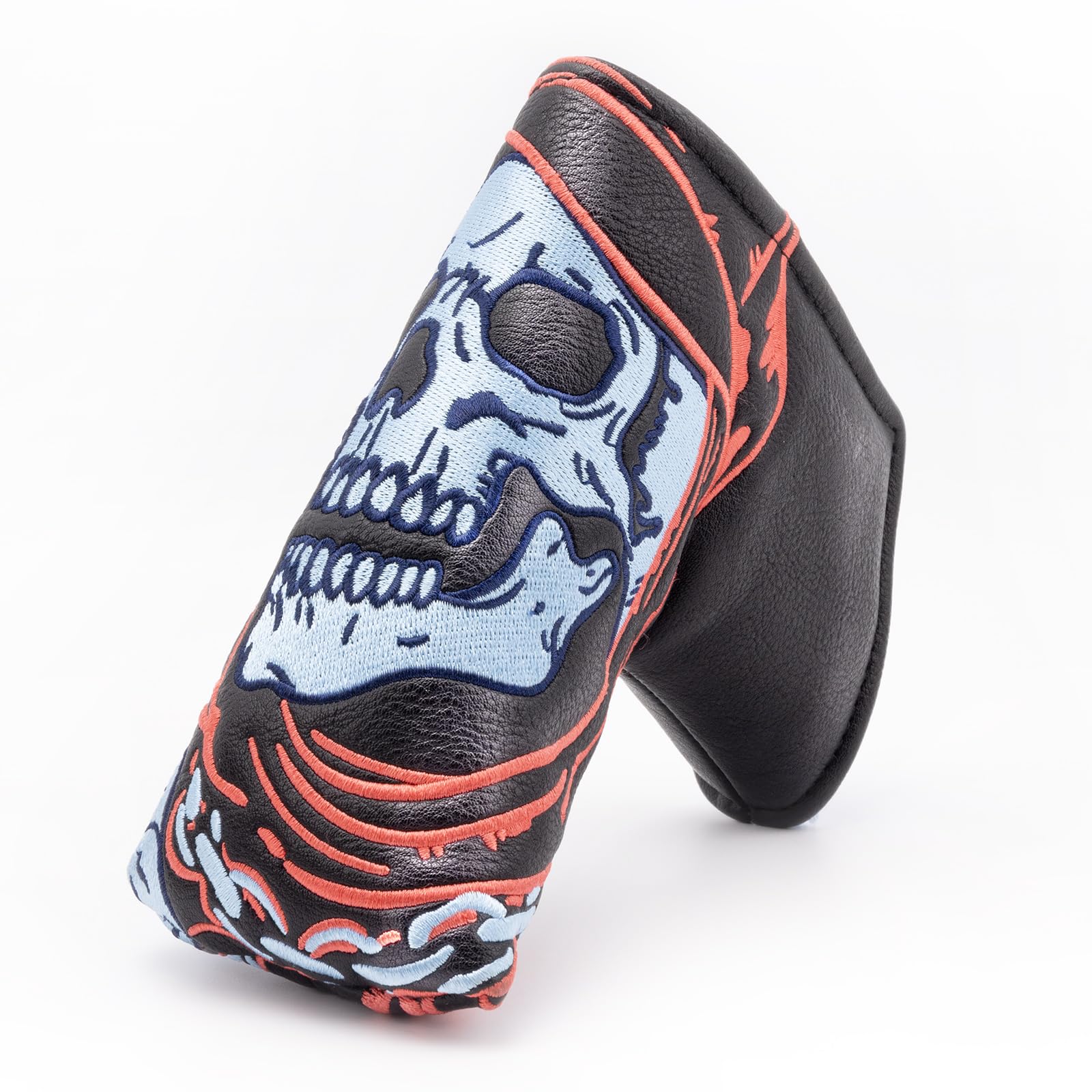 Fundas para cabeza de palo de golf, 1 funda para cabeza de palo de golf para maderas, piel sintética con bordado avanzado para la mayoría de las marcas