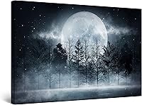 Vista 35 de Startonight Lienzo decorativo para pared, diseño de pájaros del árbol, impresión para dormitorio, 24 x 36 pulgadas