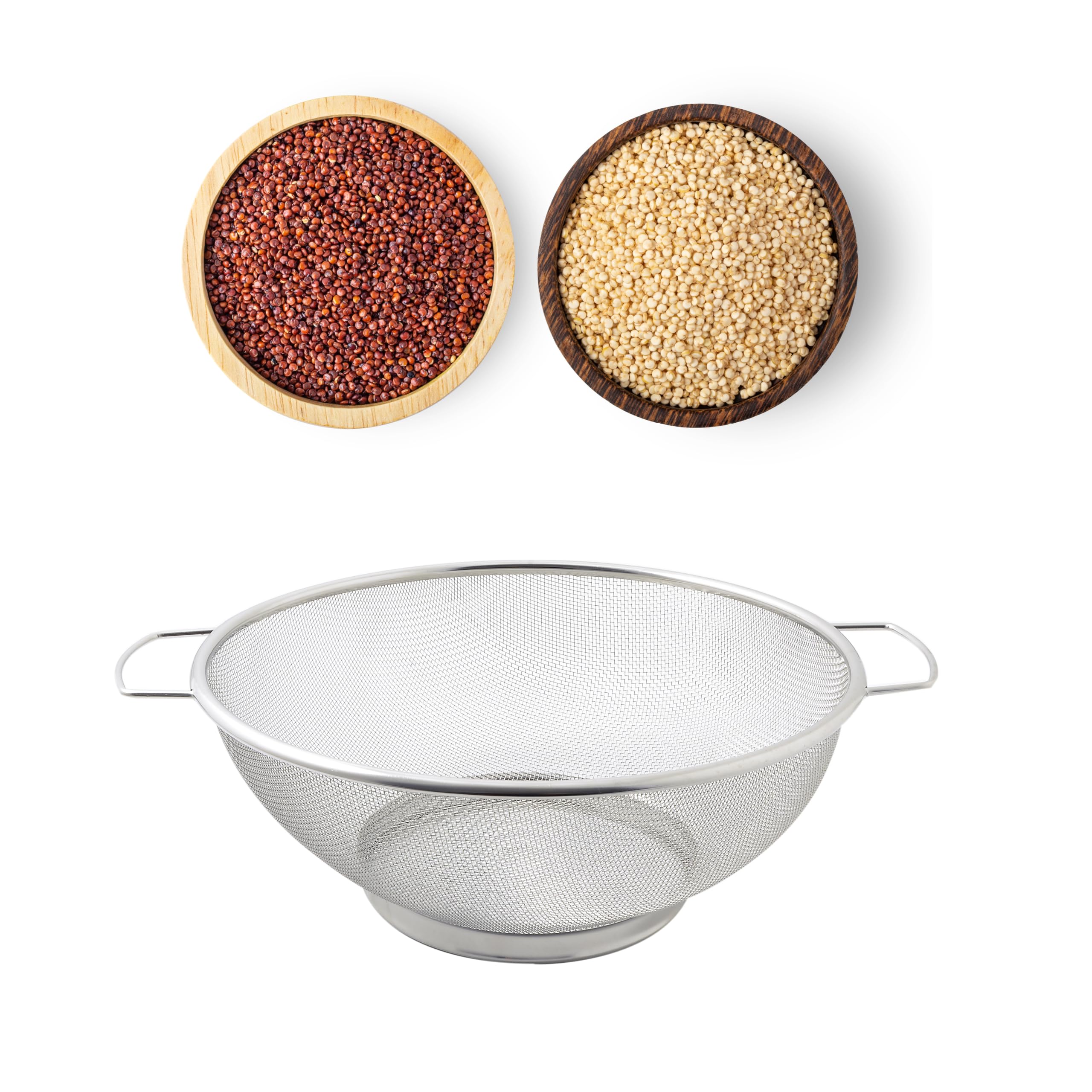 Mali'S, 13988, Sitko do Quinoa & Zboża, Ø 22 cm, stal nierdzewna