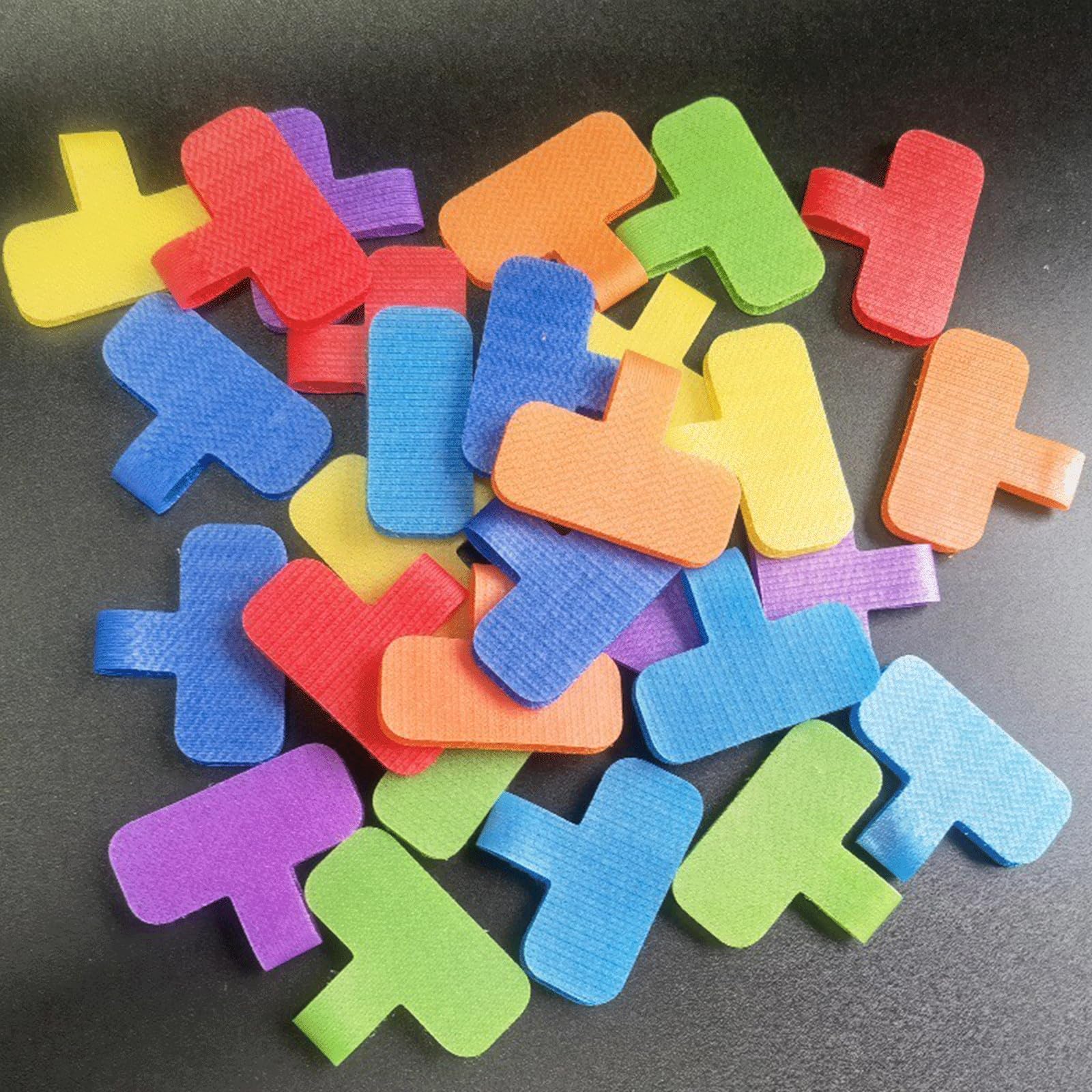 50PCS Cable Labels?Tags for Labeling?Cord Labels for Electronics?Key Tags Identifiers?Cable Organizer?Multi-Color?Color Coded Labels for Organizing?Self-Adhesive Nylon Wrap-It Cable Label