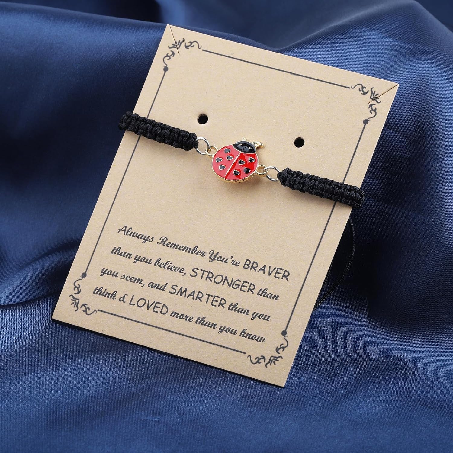 BNQL Ladybug Bracelets Gifts for Women Girls Ladybug Charm Bracelet Ladybug Jewelry Inspiration Ladybug Gifts Ladybug Lover Gifts - Image 6