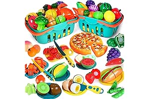 100 Pcs Food Toys for Kids: Imaginative Pretend Kitchen Fun